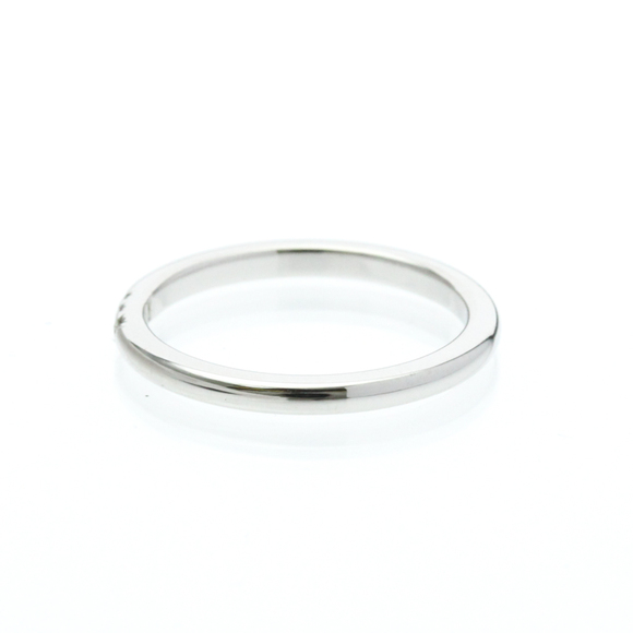 TIFFANY Silver Diamond Ring - Picture 2 of 9